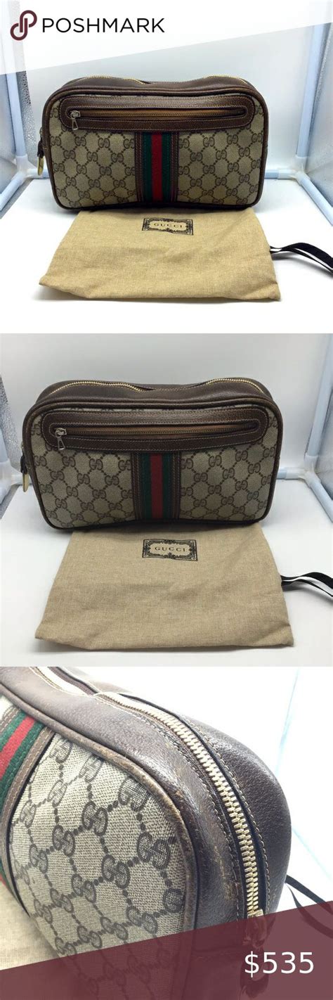 gucci toiletry bag ebay|Gucci toiletry bag men's.